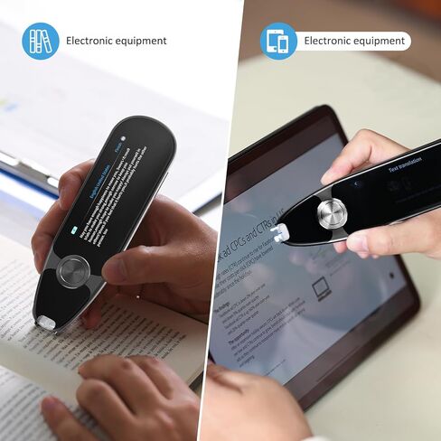 قلم قراءة لعسر القراءة، Traductor De Voz Instantaneo، قلم الماسح الضوئي للنص إلى جهاز الكلام، قلم قراءة المسح الضوئي قارئ القلم الرقمي OCR، ماسح ضوئي لاسلكي لقلم الترجمة للطلاب البالغين in Kuwait