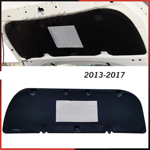 2013-2017 لوحة قطن عازلة للصوت متوافقة مع Toyota RAV4 2013 2014 2015 2016 2017 ملحقات غطاء جدار حماية المحرك العازل للصوت in Kuwait