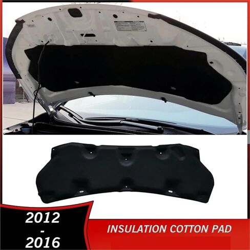 2012-2016 لوحة قطن عازلة للصوت متوافقة مع CRV CR-V 2012 2013 2014 2015 2016 ملحقات غطاء حصيرة جدار الحماية عازل للصوت in Kuwait