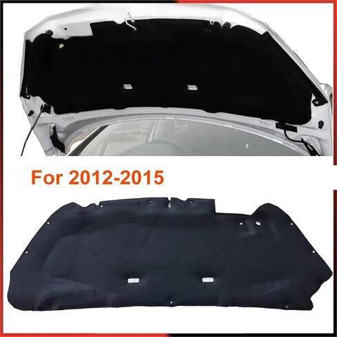 2012-2015 لوحة قطن عازلة للصوت متوافقة مع بيجو 308 T8 2012 2013 2014 2015 ملحقات غطاء حصيرة جدار الحماية عازل للصوت in Kuwait