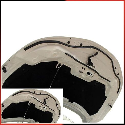 2016-2021 Heat Sound Insulation Cotton Pad Compatible For Nissan Qashqai J11 2016 2017 2018 2019 2020 2021 Accessories Soundproof Cover in Kuwait