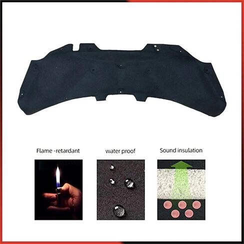 2016-2021 Heat Sound Insulation Cotton Pad Compatible For Nissan Qashqai J11 2016 2017 2018 2019 2020 2021 Accessories Soundproof Cover in Kuwait