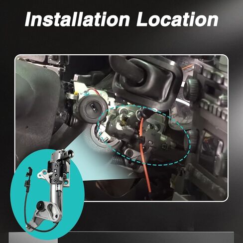 آلية تحويل عمود التوجيه FUSCH متوافقة مع Chevy Silverado 99-06/Tahoe 00-06/Suburban 00-06/GMC Sierra 99-06/Yukon00-06/Cadillac Escalade 02-06 استبدال #: 905-120 19149553 in Kuwait