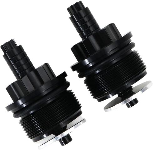 Motorcycle Fork Preload Bolt Adjustable 39mm Compatible With FXD FXDL FXDC FXR FXLR FXRT XL883N XL1200X XL1200L(black) in Kuwait