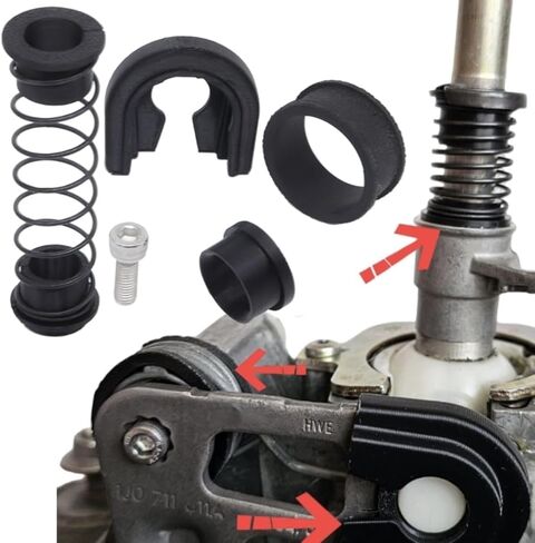ترقية طقم إصلاح علبة التروس لأودي A2 A3 S3 دليل لشركة فولكس فاجن جولف بورا جيتا MK4 MT Trans Shifter عكس رافعة تغيير محدد الربط شجيرات نقل الحركة 1999-2017 in Kuwait