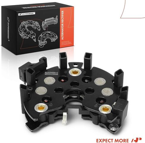 A-Premium Alternator Rectifier Compatible with Volkswagen Jetta 1993-1995 1.8L, Passat 1992-1993 1.8L, Golf 1993-1998 1.8L, Beetle 1998-1998 1.9L, 12V Rectifier 8-50A Avalanche Diodes in Kuwait