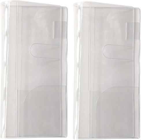 Plastic Cover for Weeks Planners Journal 8.19 x 7.76 Inches PVC Notebooks Protector Accessories (Clear,2 Pcs) in Kuwait