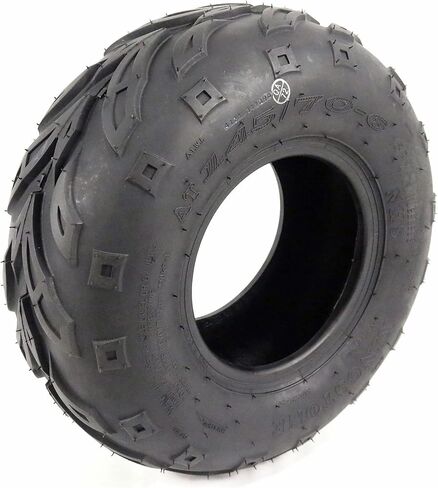 إطار بدون أنبوب 145/70-6 لـ Baja Motorsports TX65 Go-Kart وWD50-U Atv، 4 طبقات in Kuwait