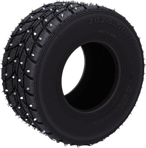 إطار ثلجي Go Kart مقاس 10x4.50-5 بدون أنبوب غير قابل للانزلاق ومضاد للثقب للدراجة الرباعية ATV UTV in Kuwait