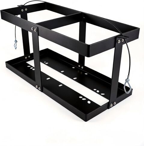 Gas Can 5 Gallon Fuel Container Holder,Fits Two 5 Gallon Gas Can,Compatible With VP Racing Fuel Jug 5.5 Gallon,VP Racing Fuel Jug,Gas Can Holder For Trailer(Holder Only) in Kuwait