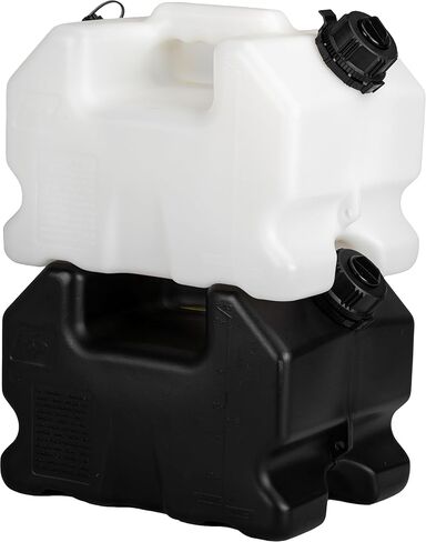 ‎Fire Power FRP-300-01900 2 1/2 Gallon Utility Liquid Container - 12" x 9" x 9", Includes Standard 1" Quick Fill Hose with Cap in Kuwait