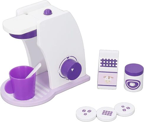 Focket Wooden Toy Mixer, Design Play Kitchen Set, Baking Set with Interactive Rolling Pin Egg Butter for Preschool Toddlers Boys Girls in Kuwait