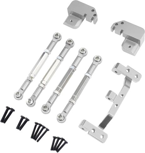 Keeda Rear Axle Leaf Spring Upgrade Four-Link Bracket Kit for 1/12 MN82 MN82S MN82PRO MN82T RC Cars, Upgrade Kit for 1/12 MN82 LC79 RC Cars (Red) in Kuwait