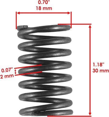 قطع غيار Powersports لضغط الربيع لعمود المحرك التفاضلي الأمامي لياماها 90501-200A0-00 Mod-C33C-4197 in Kuwait