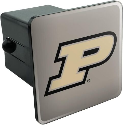 GRAPHICS & MORE Purdue Boilermakers Logo Secondary Tow Trailer Hitch Cover Plug Insert in Saudi Arabia