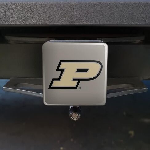 GRAPHICS & MORE Purdue Boilermakers Logo Secondary Tow Trailer Hitch Cover Plug Insert in Saudi Arabia