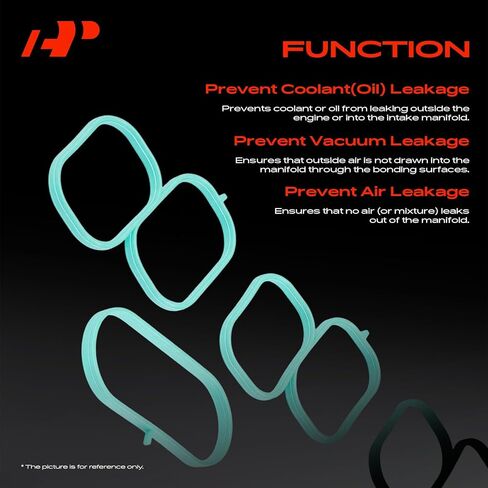 مجموعة حشية حقن الوقود العلوي A-Premium متوافقة مع Acura، Honda - TL 2004-2006، Accord 2003-2007، Odyssey 2005-2010 - لـ V6 3.0L، 3.2L، 3.5L in Kuwait