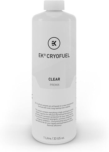EKWB EK-CryoFuel Premix PC Coolant and EK-Loop Foldable Filling Bottle, 1000mL, Clear in Saudi Arabia