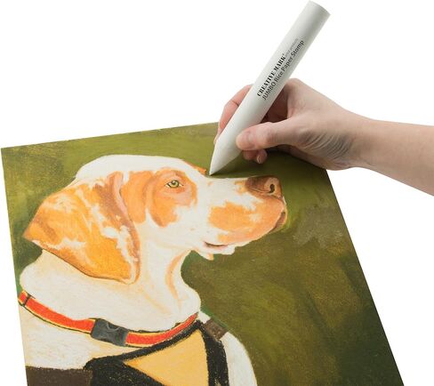 جذع مزج ورق الأرز الجامبو من Creative Mark Artist - أداة رسم لمزج الوسائط الجافة بما في ذلك الباستيل أو الفحم أو الجرافيت أو الكونتي - مناسبة للسفر in Kuwait