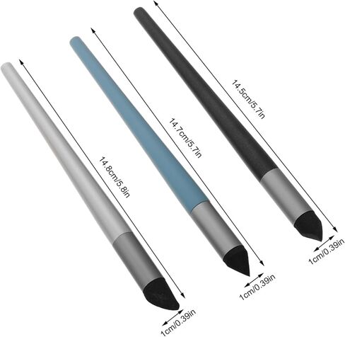 Oil Pastel Blending Tools 3-Pack with Soft Sponge Head Pen and Scraper for Smooth Transitions in Drawing Sketching and Oil Painting in Kuwait
