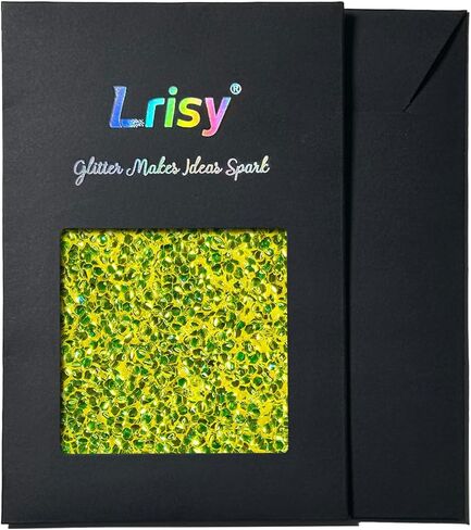 Lrisy Sky Blue نصف شفاف 1/24 بوصة 0.040 بوصة 1 مم جليتر فقاعات ثلاثي الأبعاد للراتنج والحرف اليدوية 57 جم / 2 أونصة - جليتر شفاف قزحي الألوان للفن والمجوهرات والأظافر وديكورات الحفلات والعطلات in Kuwait