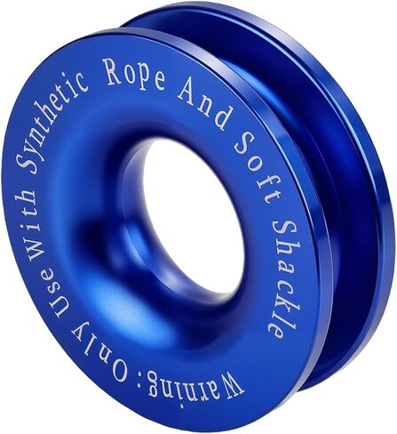 Universal Winch Snatch Recovery Ring,Aluminum Alloy 66000 LBS Snatch Block Ring for ATV UTV SUV Truck Off-Road Vehicle in Kuwait