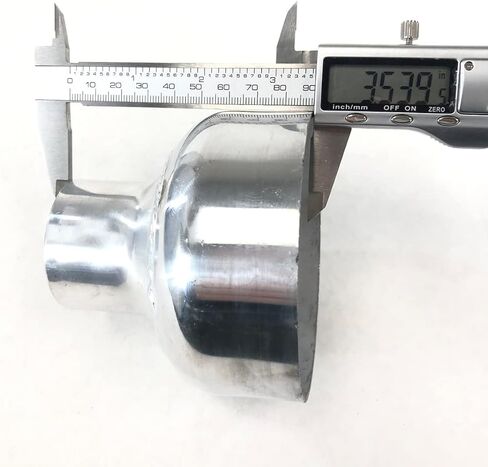 Universal Reducer 4" O.D. to 2" O.D., 3.5" Length, made of Aluminum in Kuwait
