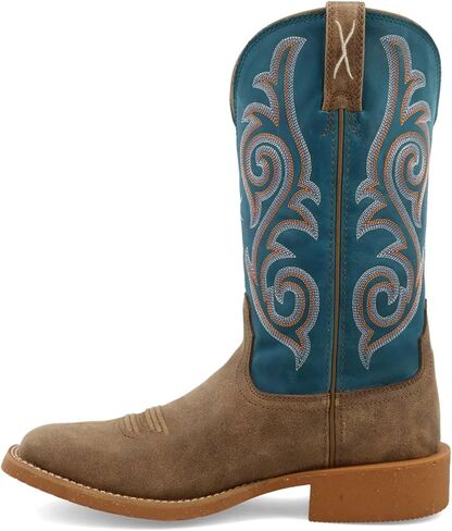 Twisted X Women's 11" Tech X™ Boot, Color: Bomber & Stormy Blue, Size: 11, Width: B (WXTR001-B-11) in Kuwait