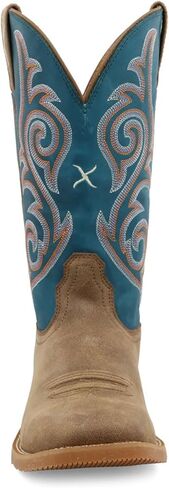 Twisted X Women's 11" Tech X™ Boot, Color: Bomber & Stormy Blue, Size: 11, Width: B (WXTR001-B-11) in Kuwait