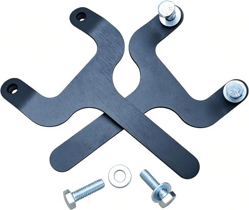 Replacement Black 1082 Rear Bar Pin Flag Nut-Fix Rear Upper Shock Mount Kit Compatible With 1984-2001 XJ-1082 2WD 4WD(2 Set) in Kuwait