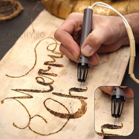 KINCHYGO, 69 Pack Wood Burning Tip kit Pyrography Replacement Tips Wire Pen Nibs Burning Tools for Pyrography Machine in Kuwait