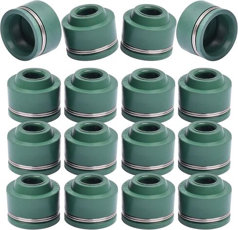 16pcs Valve Stem Seals for Honda CRF250 CRF250R CRF250X CRF250F CRF150F CRF250RX CBX250 CB250 XR250R XR250 XRE300 CB300R CB750 CG150 CG160 NXR160 in Kuwait