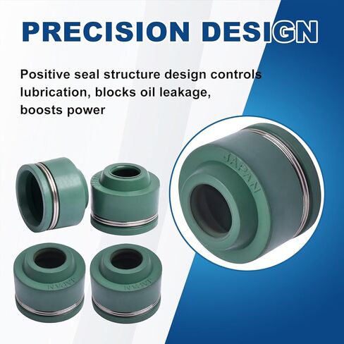 16pcs Valve Stem Seals for Honda CRF250 CRF250R CRF250X CRF250F CRF150F CRF250RX CBX250 CB250 XR250R XR250 XRE300 CB300R CB750 CG150 CG160 NXR160 in Kuwait