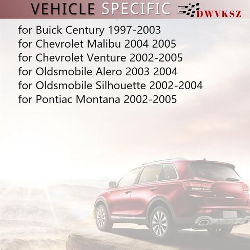 استبدال أداة ضبط فرامل الطبلة الخلفية لسيارة شيفروليه فينشر 3.4L FWD 2002 2003 2004، لسيارة بونتياك مونتانا 3.4L 2002 2003 2004، لسيارة ماليبو 2.2L 2004 2005 يسار ويمين، عبوتان in Kuwait