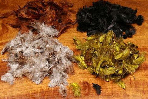 Hareline Fly Tying Hungarian Partridge Feathers for Soft Hackles, Nymph Legs, and Wet Flies in Kuwait
