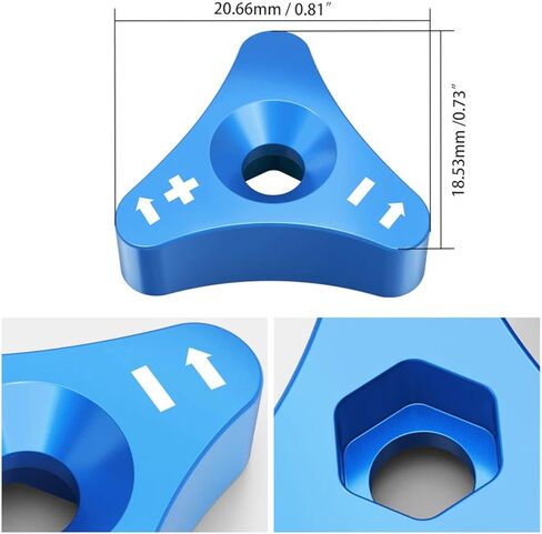 CNC Front 48mm Fork Adjuster Knob Bolt For Husqvarna FC250 FC350 FC450 2014-2016 in Kuwait