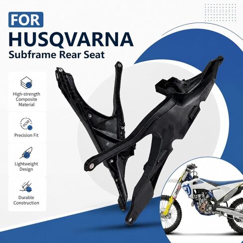 Subframe Rear Seat for Husqvarna Dirt Bike, High-Strength Composite, Lightweight, Left and Right Frame, 2-Piece Set in Kuwait