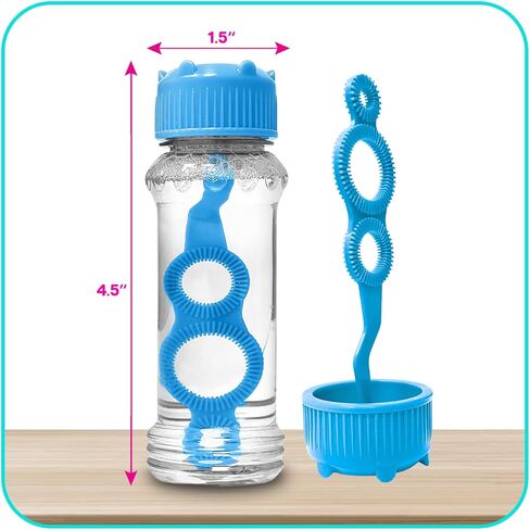 BubbleLick Peanut Butter Flavored Bubbles 4 Pack for Dogs USA Made for Groomers Daycare in Kuwait