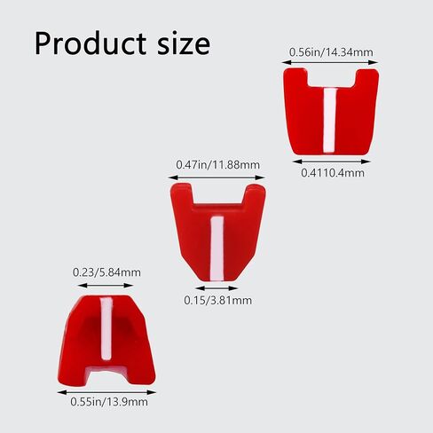 طقم وسادة No-Mar 42-38-0017 يناسب Milwaukee M18 2746-20 2746-20 مجموعة أطراف أظافر No-Mar، أطراف أظافر براد مقاس 18 4 عبوات in Saudi Arabia