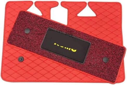 Fit for 55/60/65/75DA Plus Cab Excavators Pads Fit for Stepping On Carpet Floor Mats(Black) in Kuwait