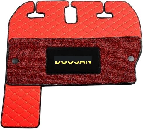حفارة مناسبة لـ Daewoo DX55/60/75/150/220/225/260-7-9 أجزاء حفار أرضية مطاطية لأرضية الكابينة (أسود) in Kuwait