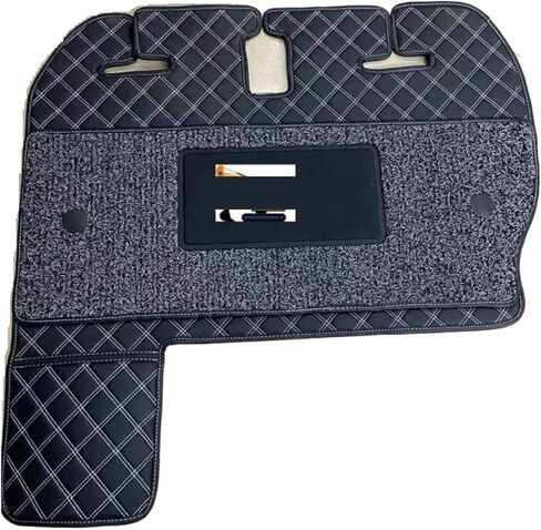 حفارة مناسبة لـ Daewoo DX55/60/75/150/220/225/260-7-9 أجزاء حفار أرضية مطاطية لأرضية الكابينة (أسود) in Kuwait