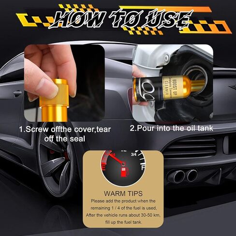 JoanofArc Catalytic Converter Cleaner - 2Pcs Fuel System Treatment to Pass Emissions Test, Restore Engine Performance & Remove Carbon Deposits for Gas/Diesel Cars in Kuwait