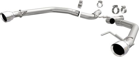 MagnaFlow Performance Exhaust System 19345: Axle-Back, Race Series, For 2015-2023 Ford Mustang, Dual Split Rear Exit Style in Kuwait