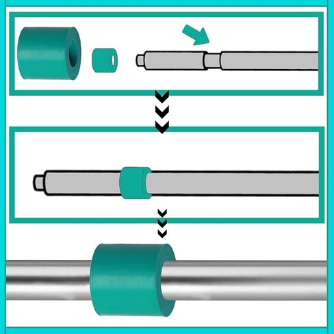 19-Pack Rubber Roller Replacement for Cricut Joy,Accessories Kit with Replace Blades & & Weeding Tools |｜Fits Cricut Joy Machine｜Anti-Slip Design｜Complete Repair Set in Kuwait