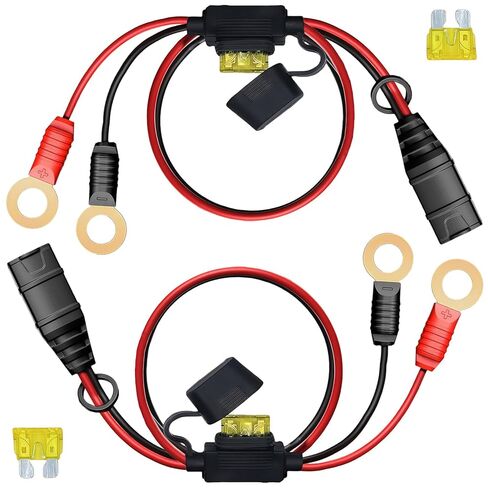 GC008 X-Connect متوافق مع كابلات ملحقات شاحن البطاريات NOCO، M10 (3/8in) XL، طرف العيينة XL، لكابل شاحن البطاريات الذكية موصل البطارية NOCO (عبوتان) in Kuwait