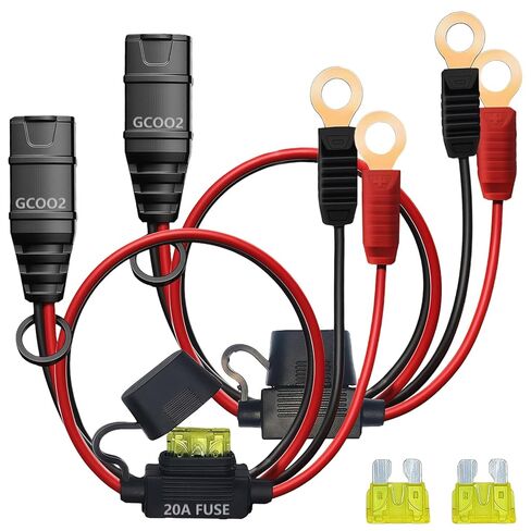 GC008 X-Connect متوافق مع كابلات ملحقات شاحن البطاريات NOCO، M10 (3/8in) XL، طرف العيينة XL، لكابل شاحن البطاريات الذكية موصل البطارية NOCO (عبوتان) in Kuwait