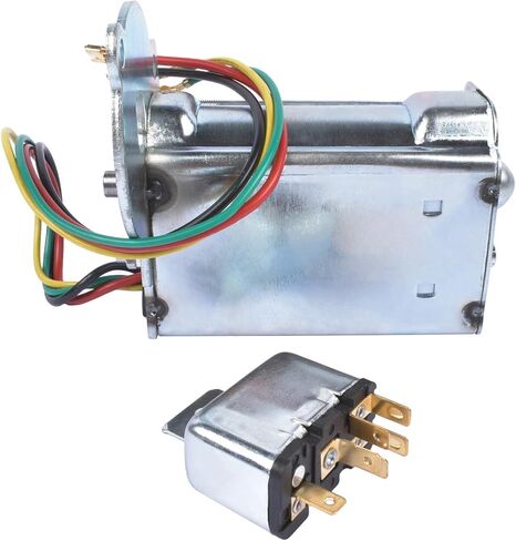 Convertible Top Electric Motor & Relay Replacement for Cadillac Eldorado Biarritz 1971-1976 Chevy Impala Caprice Olds Delta 88 71-75 22049793 9875101 in Kuwait