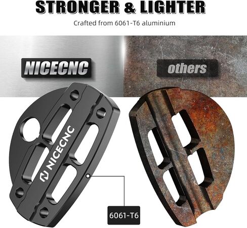 مشبك مقود من NICECNC من الألومنيوم متوافق مع Yamaha Raptor 700 2006-2009 2011-2026، Raptor 700 إصدار خاص 2010 أسود in Kuwait