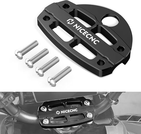 مشبك مقود من NICECNC من الألومنيوم متوافق مع Yamaha Raptor 700 2006-2009 2011-2026، Raptor 700 إصدار خاص 2010 أسود in Kuwait